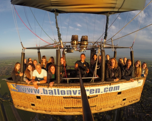 Ballonvaart vanaf Alkmaar naar Sijbekarspel